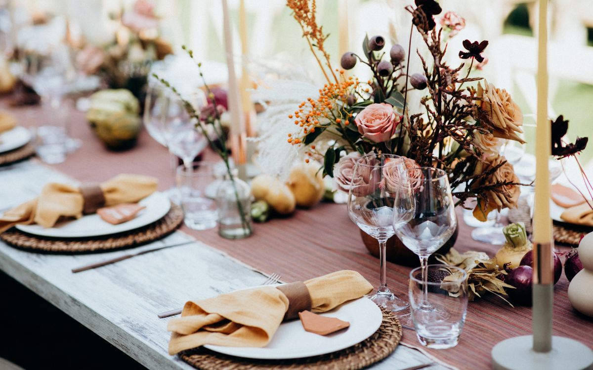 mesa boda decorada